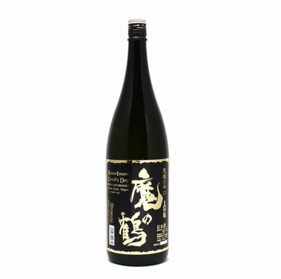 【真作 名品】黒田稲皐　「寿老人と鶴の図」箱なし 真野鶴 /魔の鶴～Devil's Dry 箱なし 1800ml【常温同梱可】 | 佐渡特選